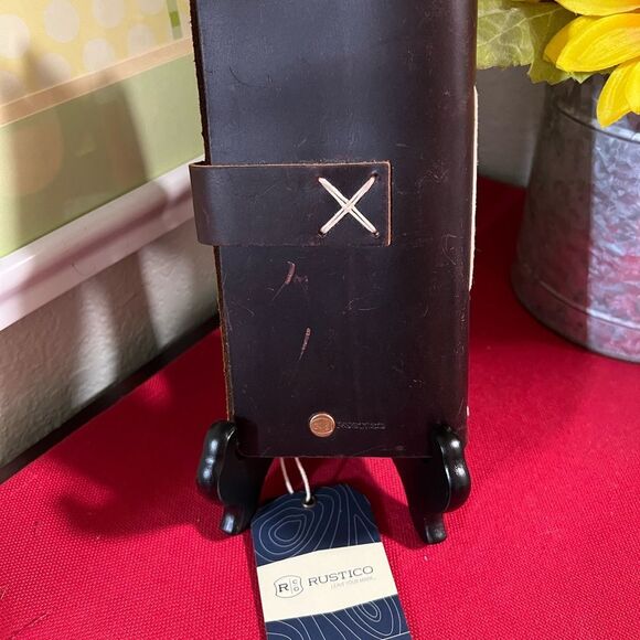 NWT Wine Log, Leather Bound #YC - Picture 4 of 7